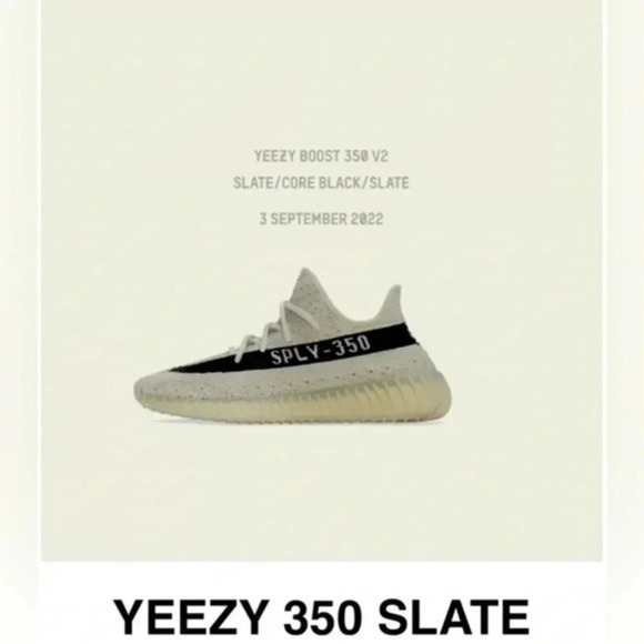 Adidas Yeezy 350 V2 Slate - Picture 1 of 13